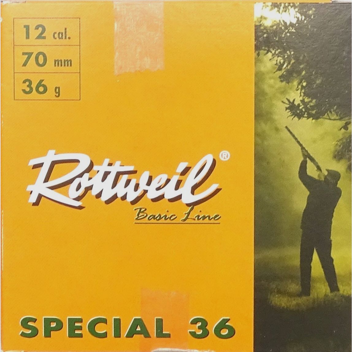 Rottweil Basic Line Special 36 - 3,5mm – Kaliber 12/70- 25 Schuss