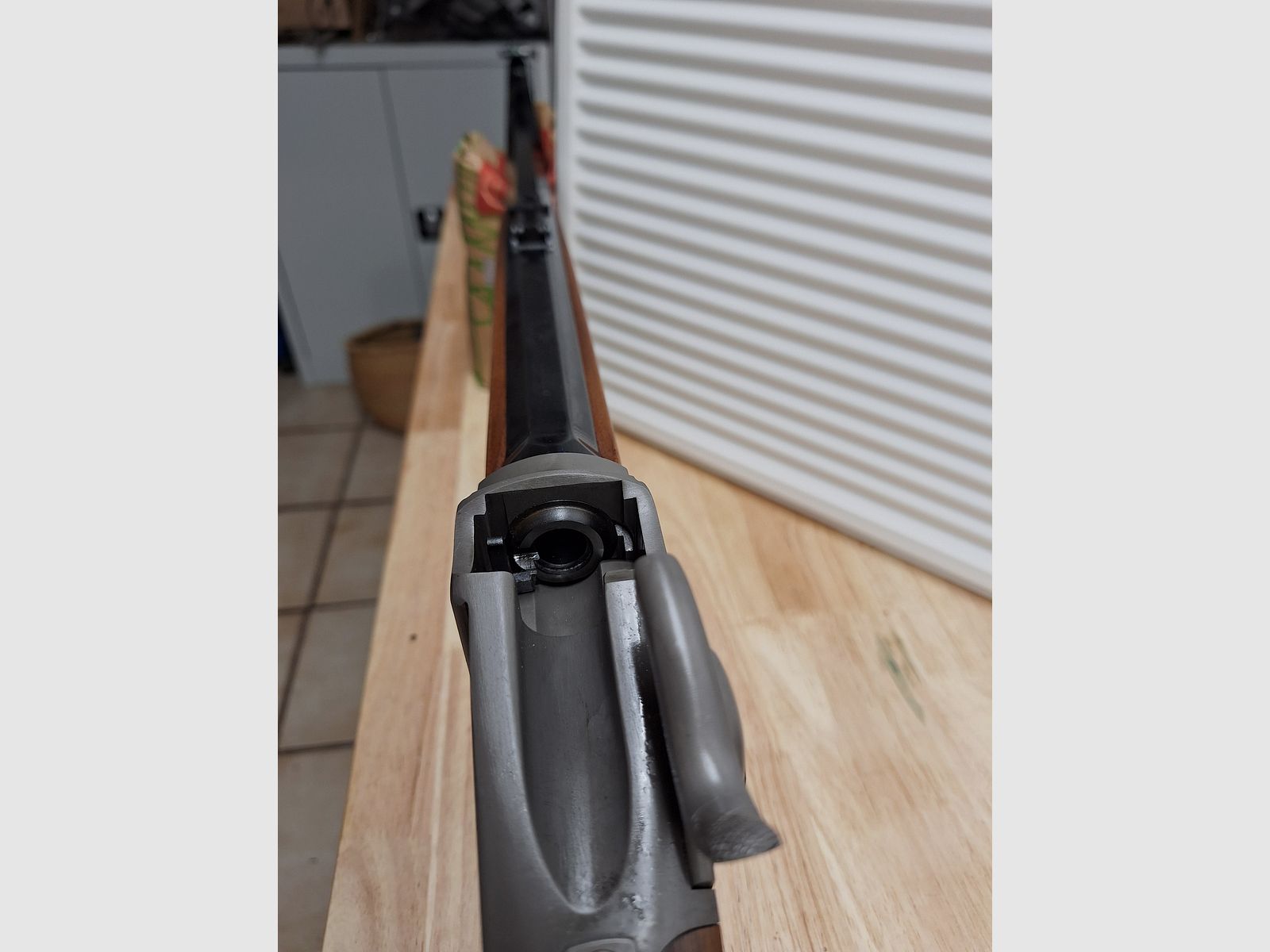 Sharps-geweer .45-120 Sharps met spindeldiopter