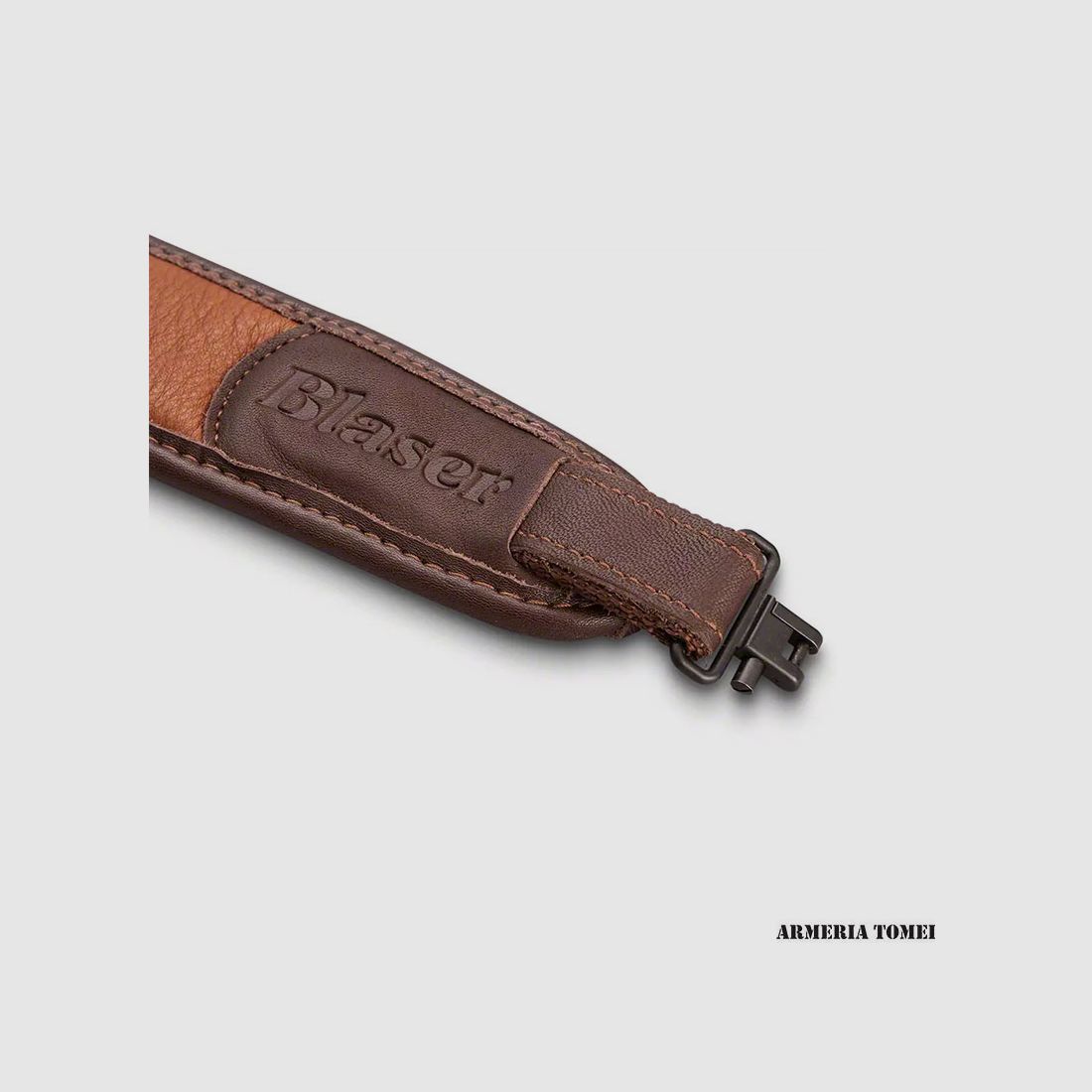 BLASER – GURT FÜR GEWEHR AUS BRAUNEM LEDER, Bild 2 von 3
