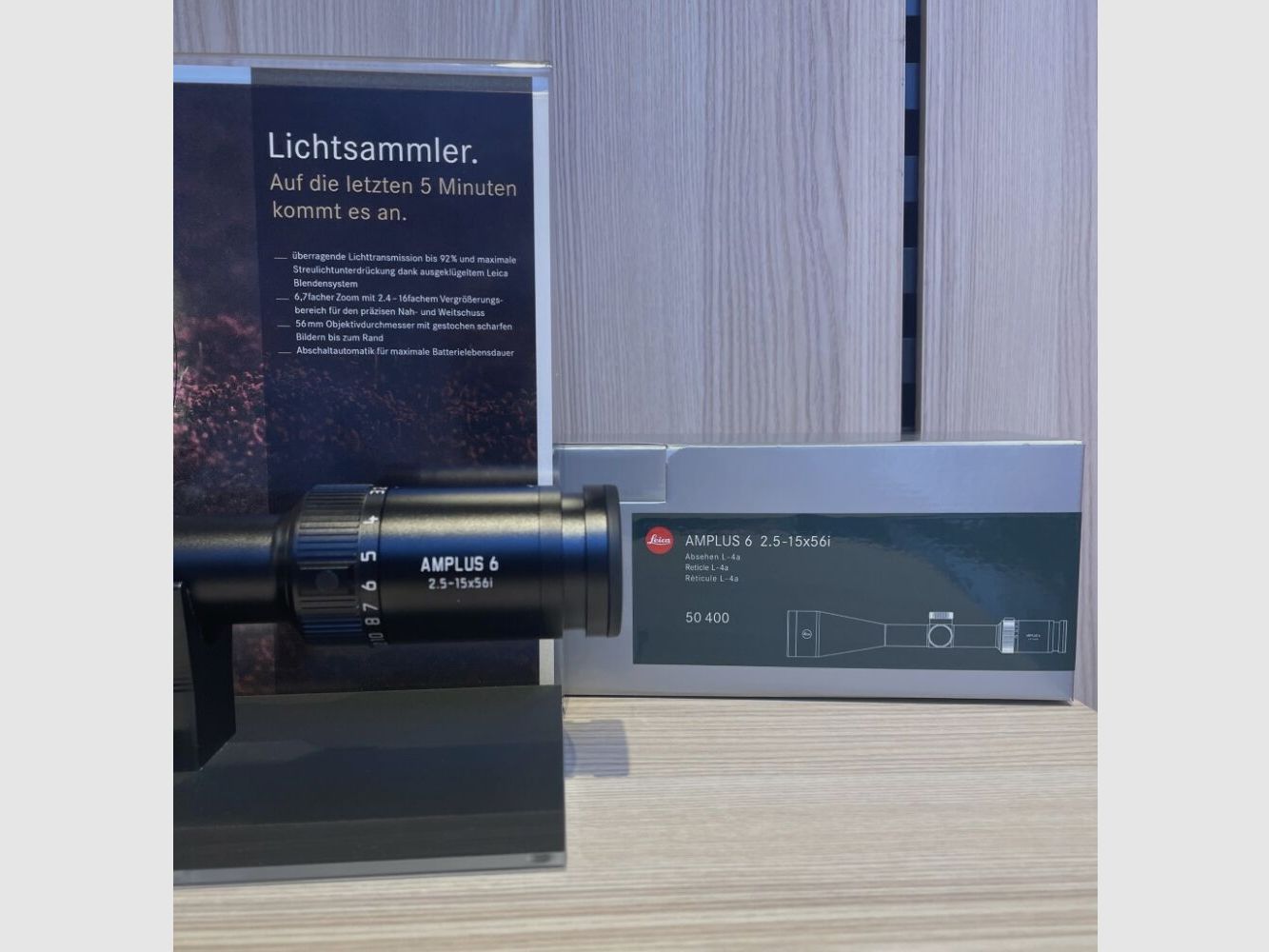 LEICA AMPLUS 6 2.5-15x56i