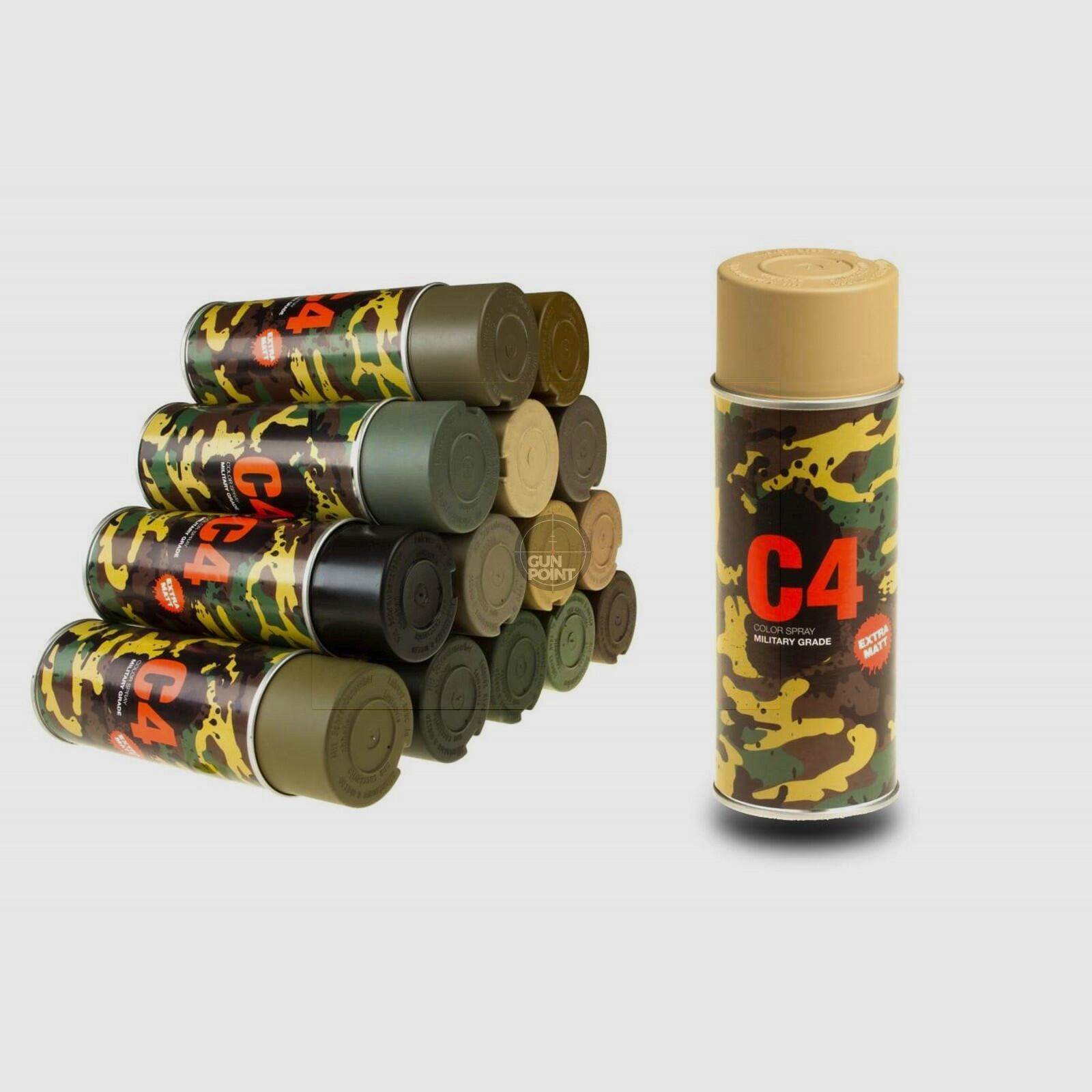 Armamat C4 Mil Grade Color Spray RAL 1040