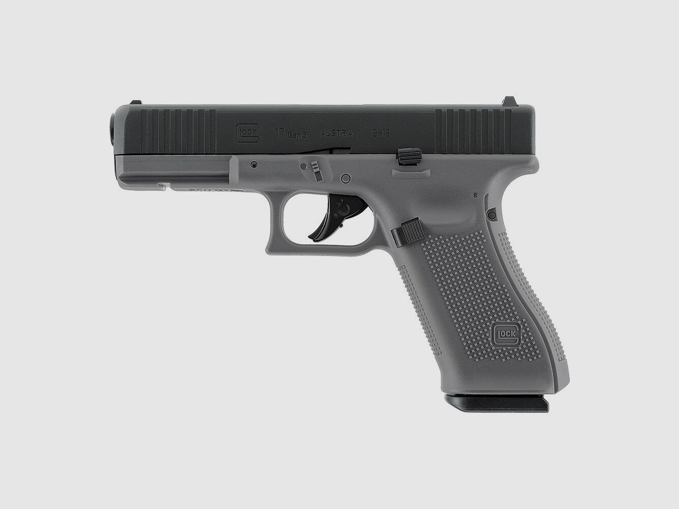 Glock 17 Gen5 Co2 Pistole Blowback 4,5mm BB Tungsten Gray