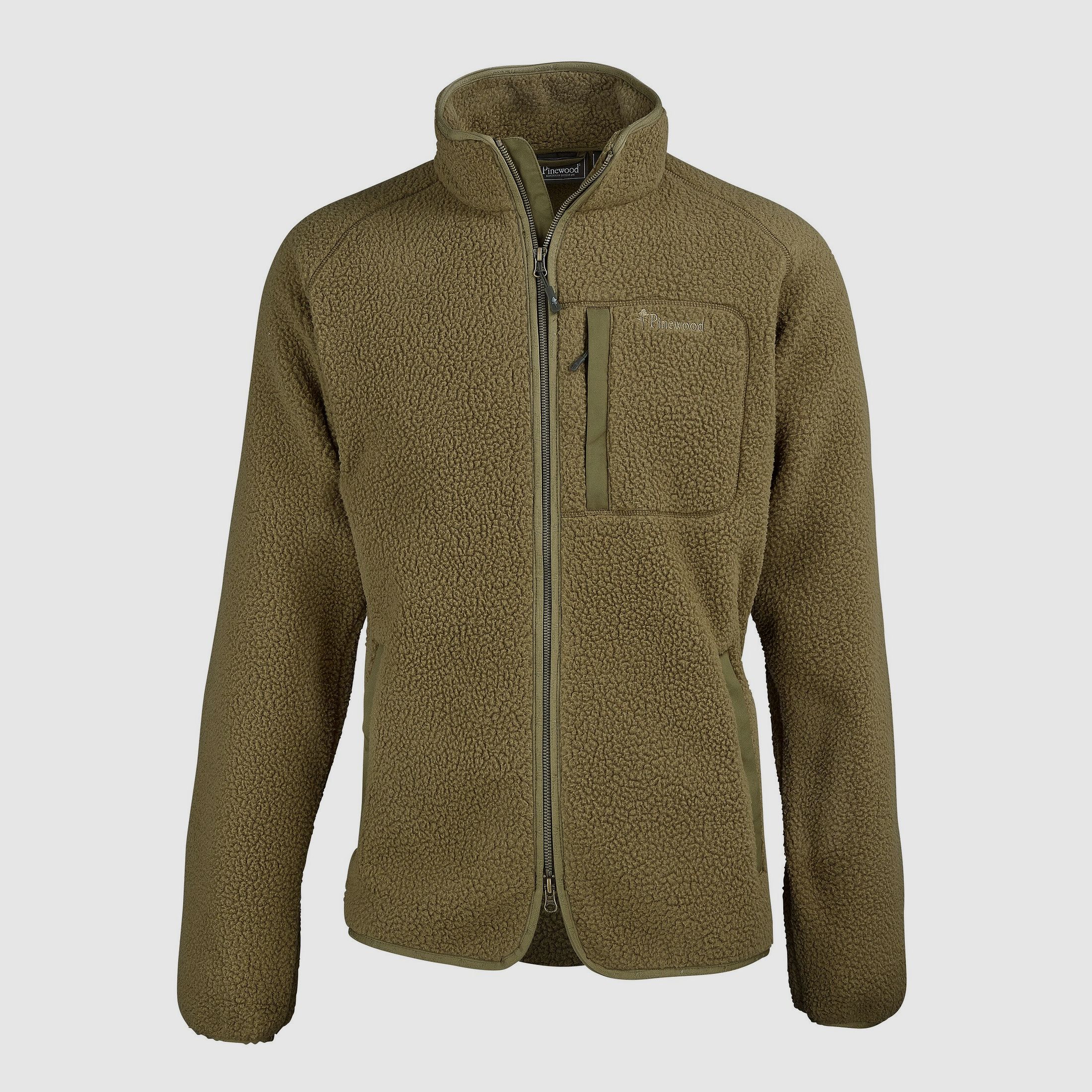 Pinewood Fleece Jacket Forest Pile