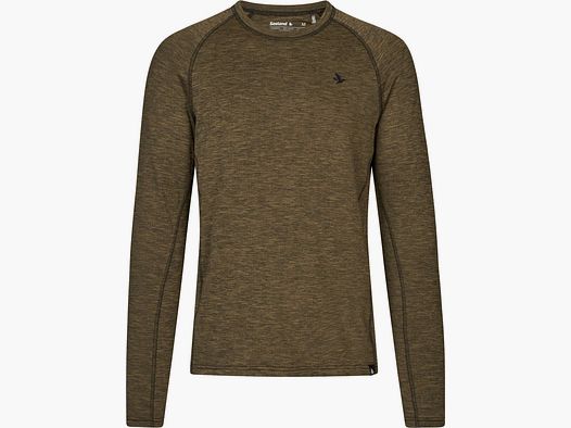 Seeland Peak Langarmshirt Olive Grün