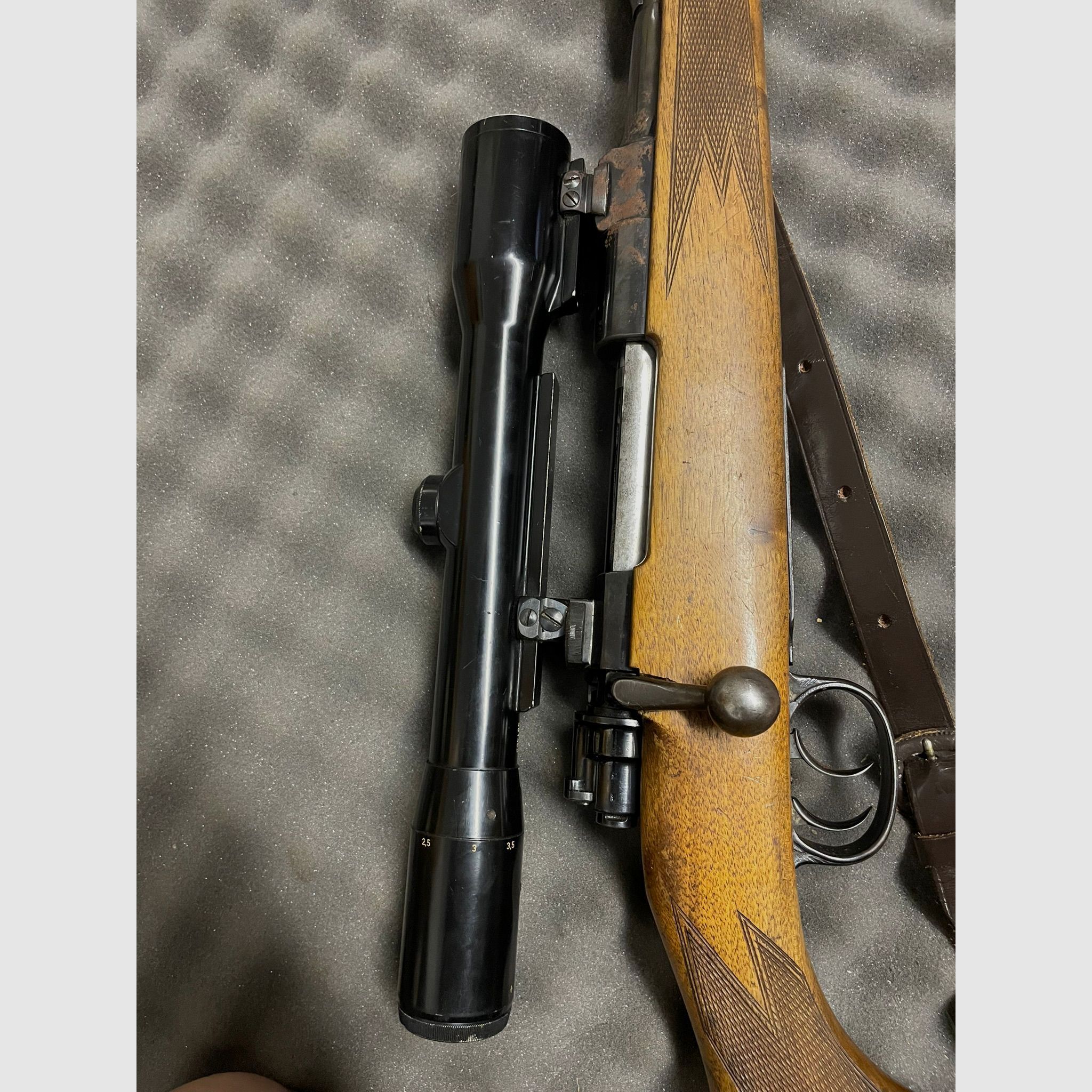 Bohler spezial 7X57 mit Zeis Diavari 1,5-6X36