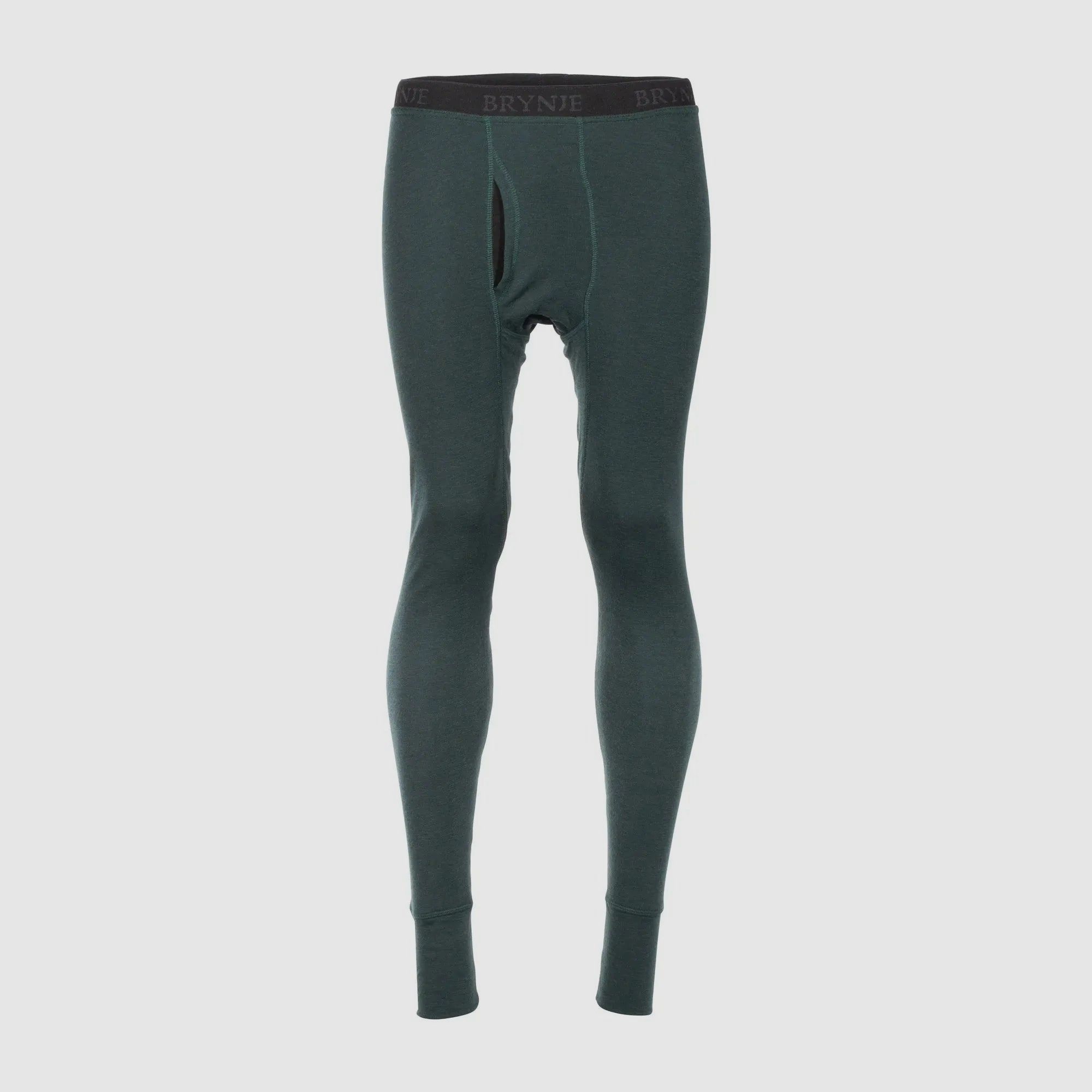 Brynje Brynje Thermohose Arctic Double lang mit Eingriff oliv