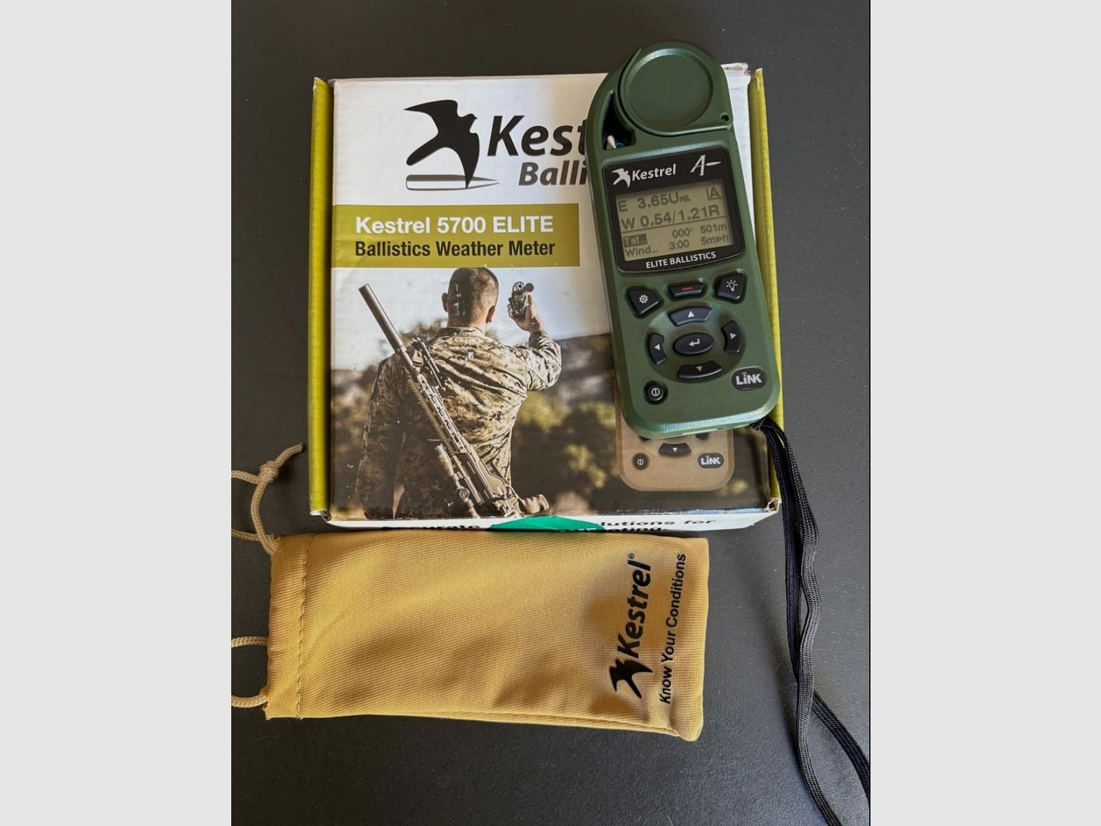 Kestrel 5700 Elite Ballistics con LINK