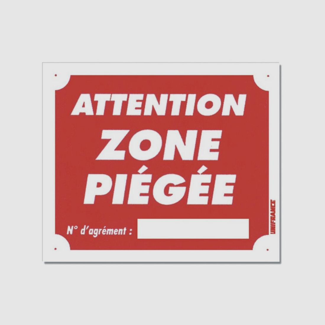 Achtung Fallen Gefahr - Akilux 30x25 cm - Klare Signalisation - Verstärkte Sicherheit, Bild 3 von 5