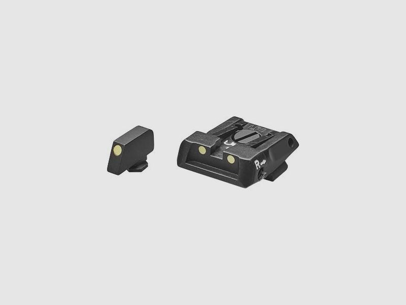 LPA Sights Luminova Mikrometervisier Set - SPL16GL