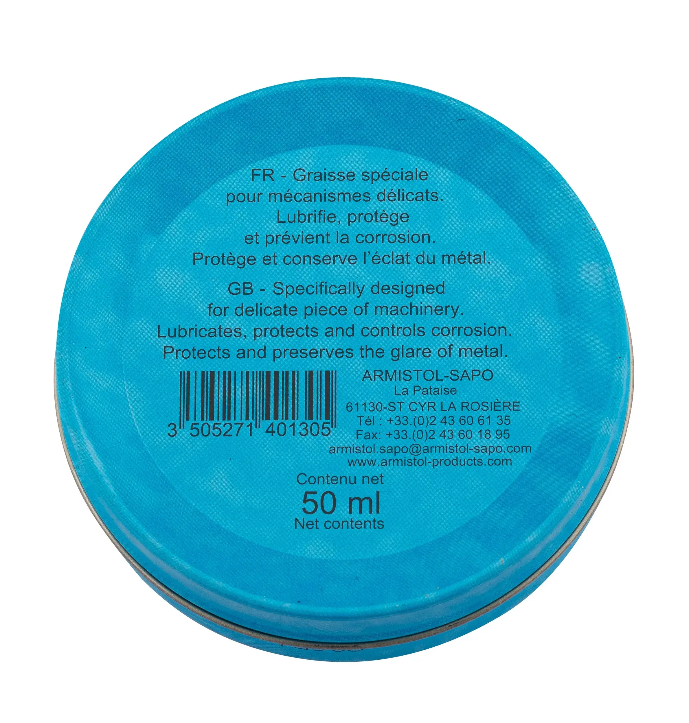 Boîte De Vaseline Neutre Blanche Helios Armistol, image 6 sur 6