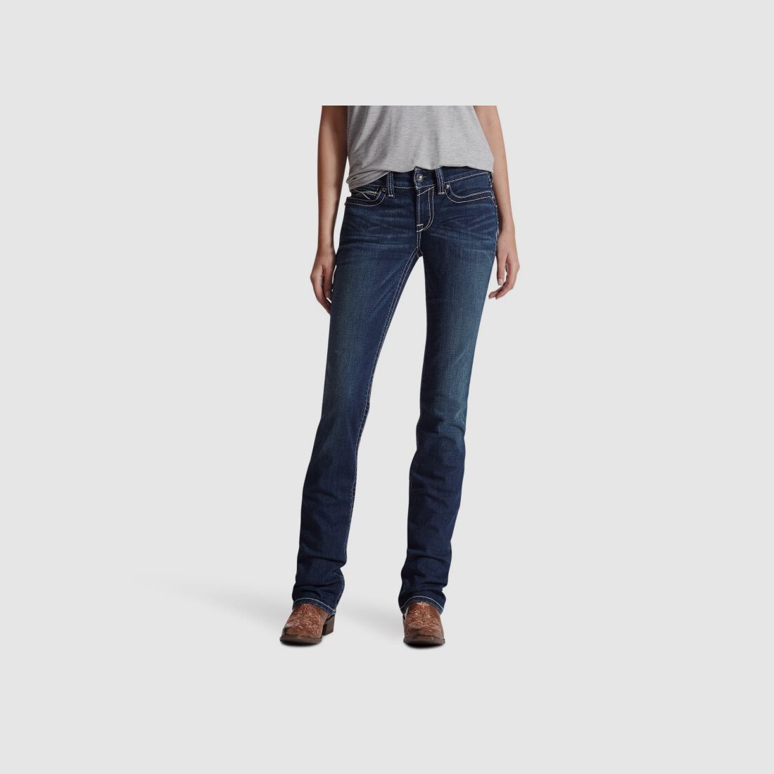 Ariat Damen Jeans R.E.A.L. Icon Stackable