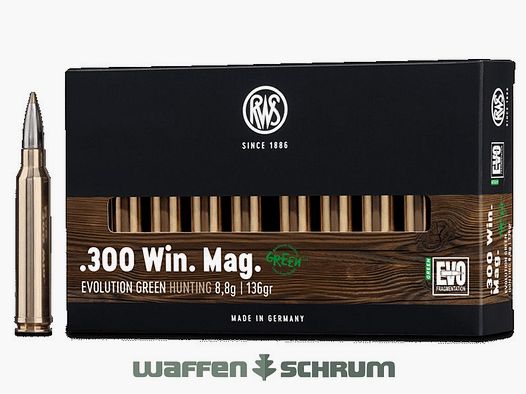 RWS Evo Green 9,0g - 139gr .300WinMag