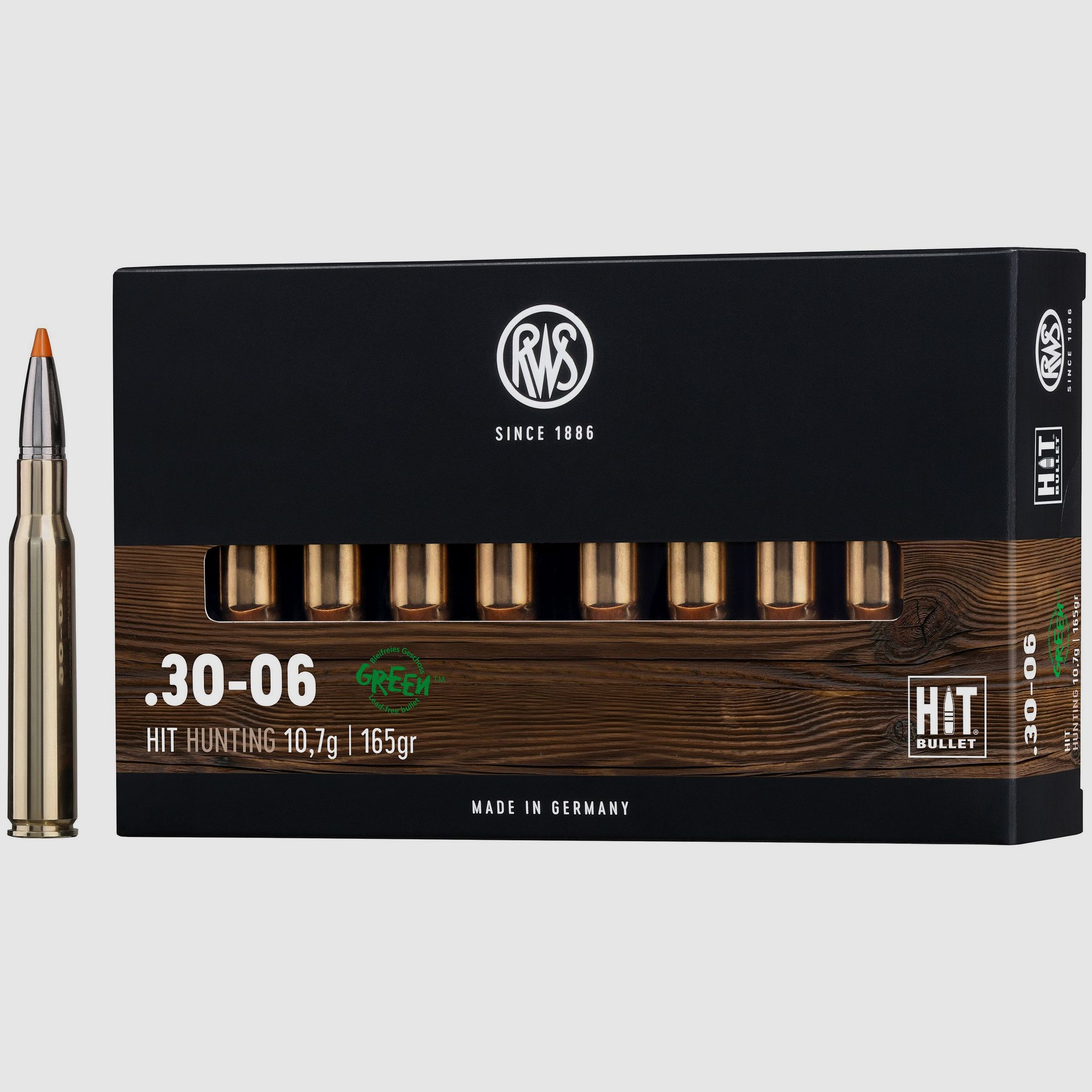 RWS Geweerpatronen Hit .30-06 Spr. 165 grains