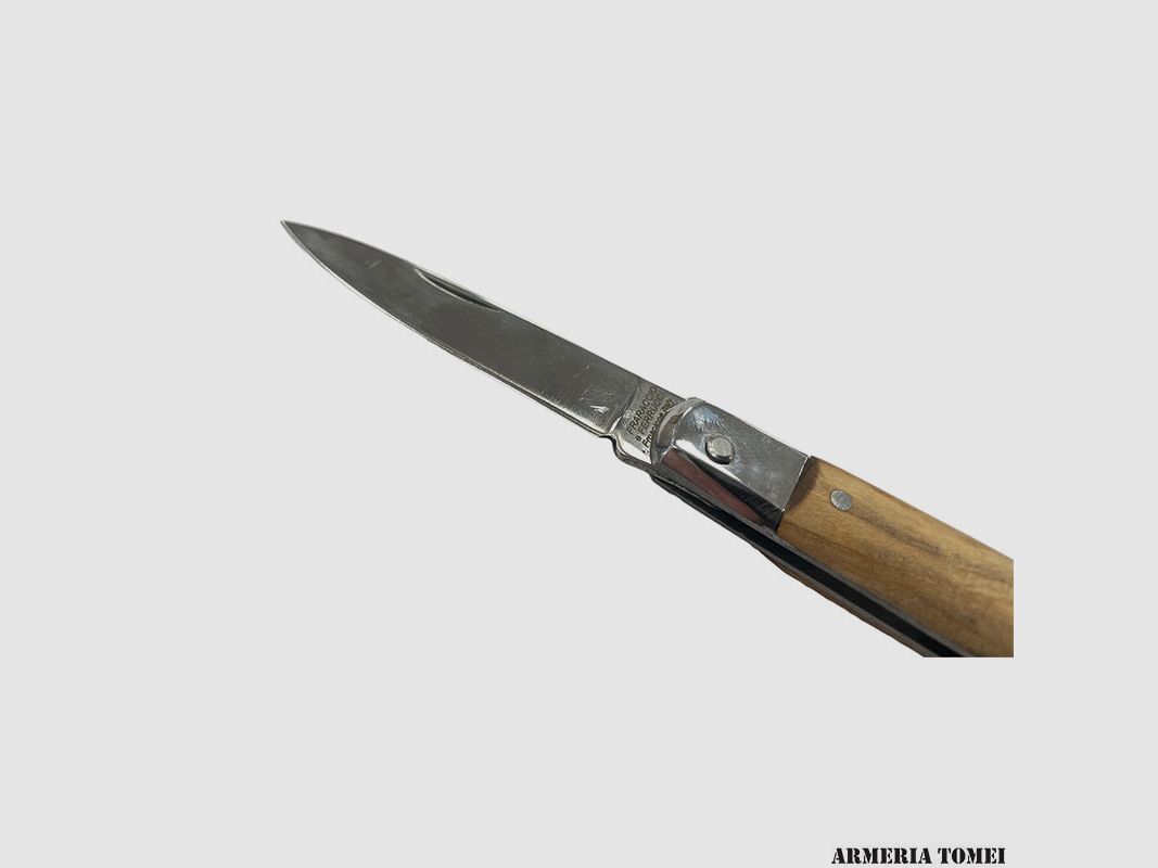 Messer – Das abgerundete Olivenholzgriff mit Edelstahlkopf 15cm, Bild 3 von 4