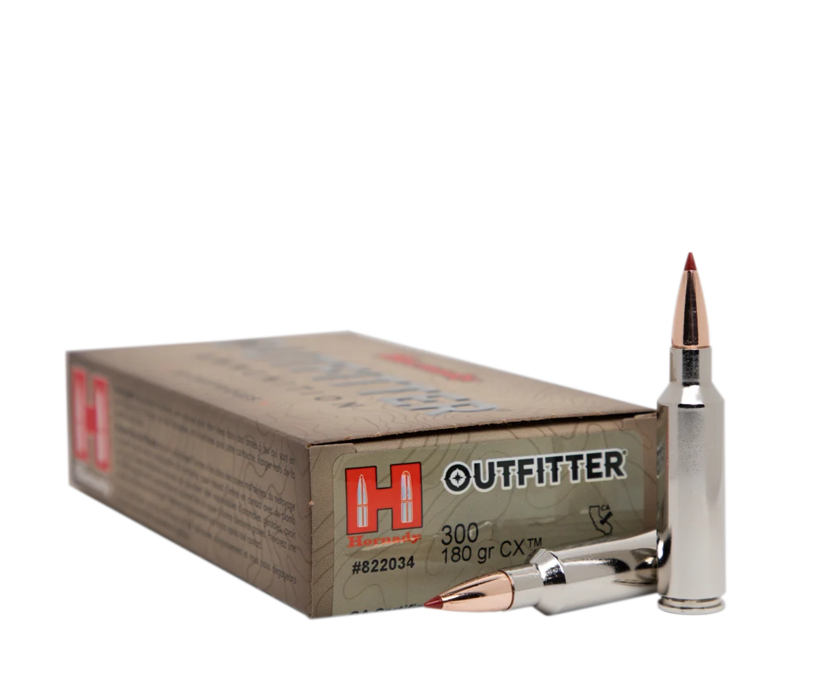 Hornady munitie cal.300WbyMag CX Outfitter 180gr/11,7g (20 stuks), afbeelding 1 van 3
