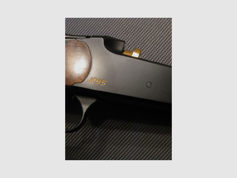 Droomachtige Blaser Black-Custom K95 met droomstock HK 9/10 in caliber .308 Winchester incl. LEICA Fortis 1,8-12x42i red dot sight L-4A (zoals ZEISS 60) en incl. 60 schoten RWS DK 10,7 gram