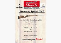 Browning X-Bolt Hunter Eclipse, mit GPO Spectra, links