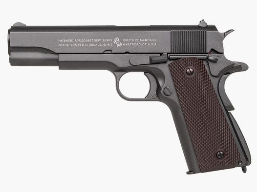 Colt 1911 Schwarz 6mm - Airsoft Co2 BlowBack