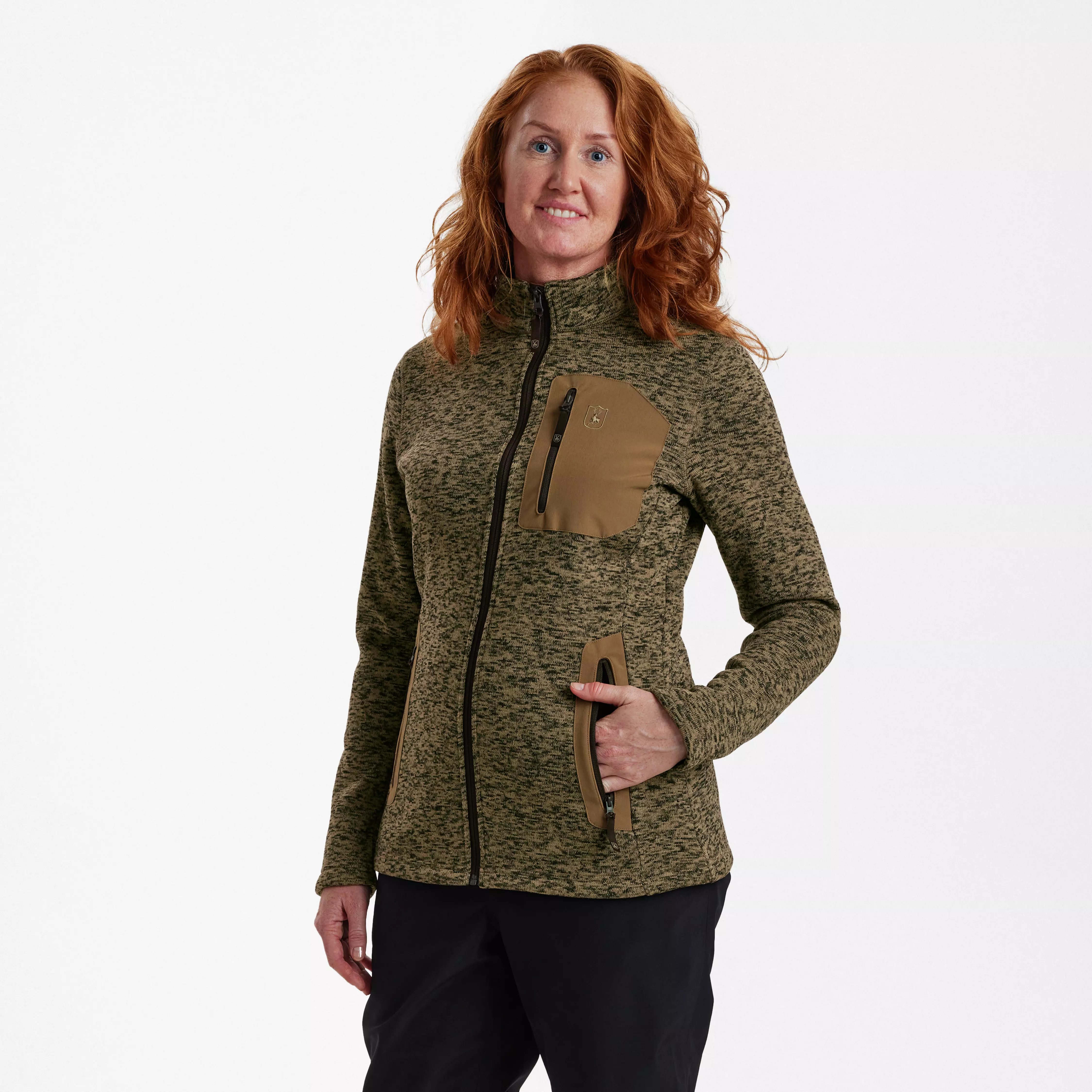Lady Sarek cardigan - Butternut melange, image 1 sur 5