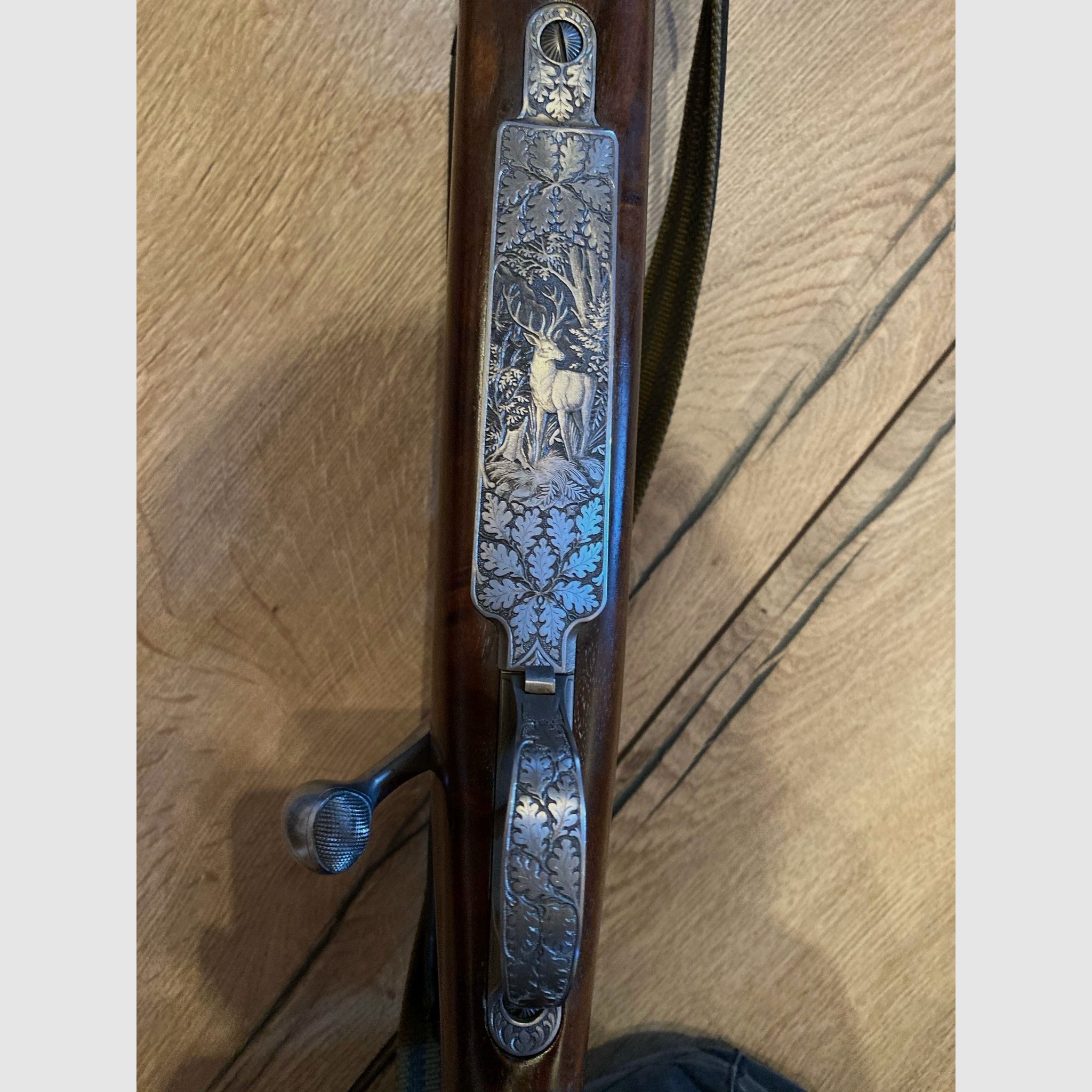 Sauer Weatherby P48600 Modell Europe Repetierer mit Gravur