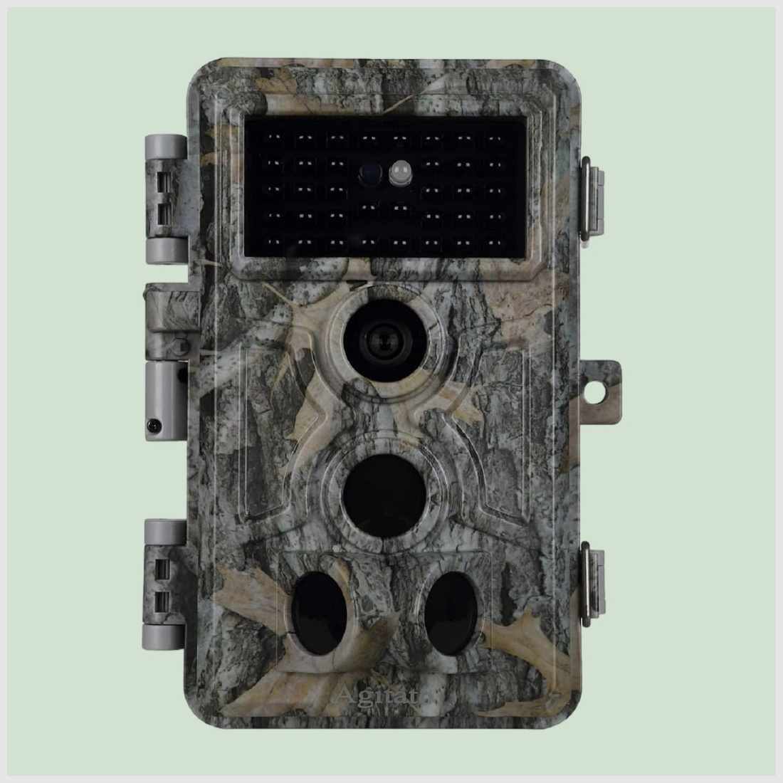 Wildtierkamera Jagd 48MP 2304*1296p mit Bewegungsmelder Nachtsicht Max. Entfernung bis 90 Füße, 0,1s Schnelle Trigger Geschwindigkeit，IP66 Wasserdichter| A262