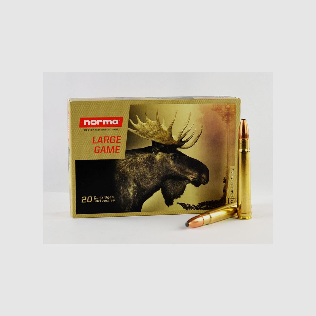 NORMA .375 H&H Magnum, ORYX 300 grs 1 pack (20 shots at €7.65 each)