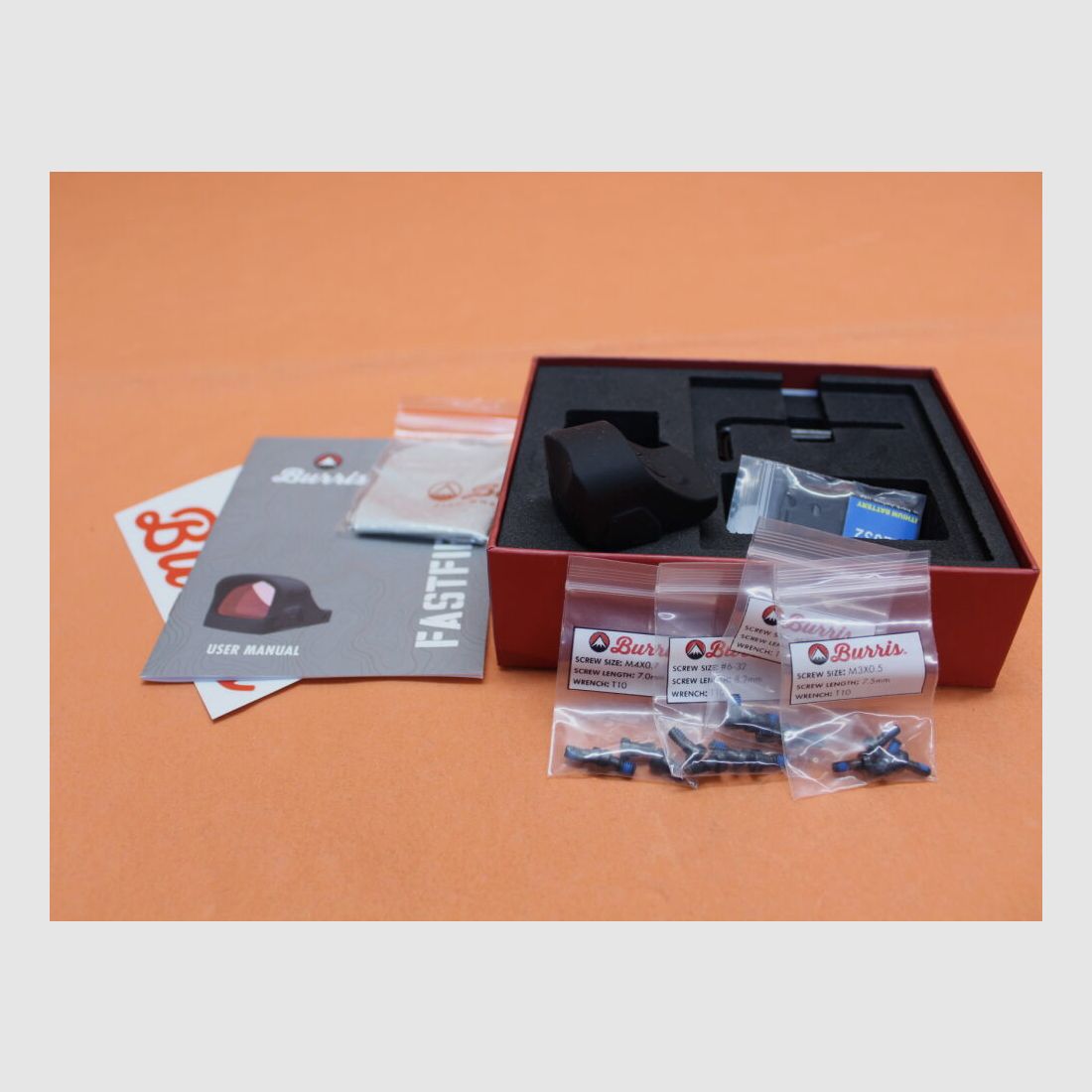 Burris Burris FastFire C (300239) celownik punktowy Red Dot Reflex Sight 6MOA Kropka SUPERLEKKI tylko około 12,5g