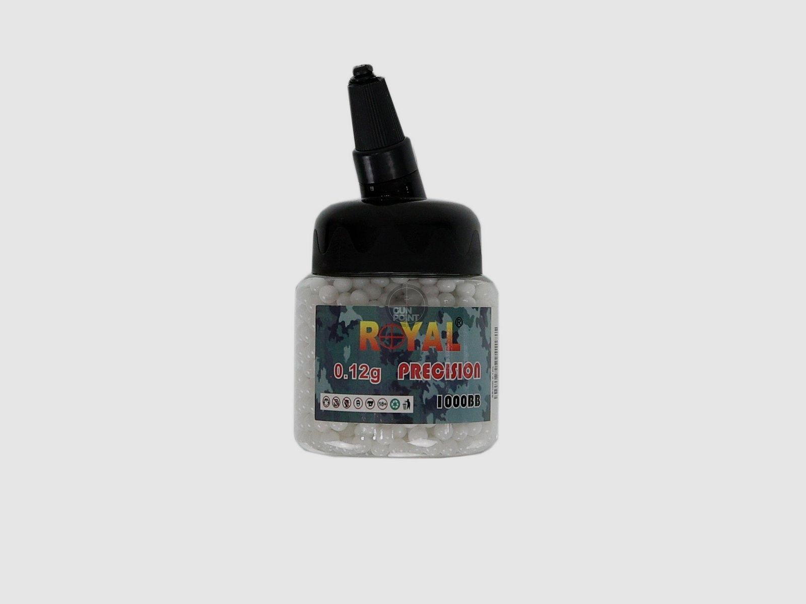 Softair - Kugeln ROYAL Precision BB`s - 0.12g 1.000 Stk. Gelb