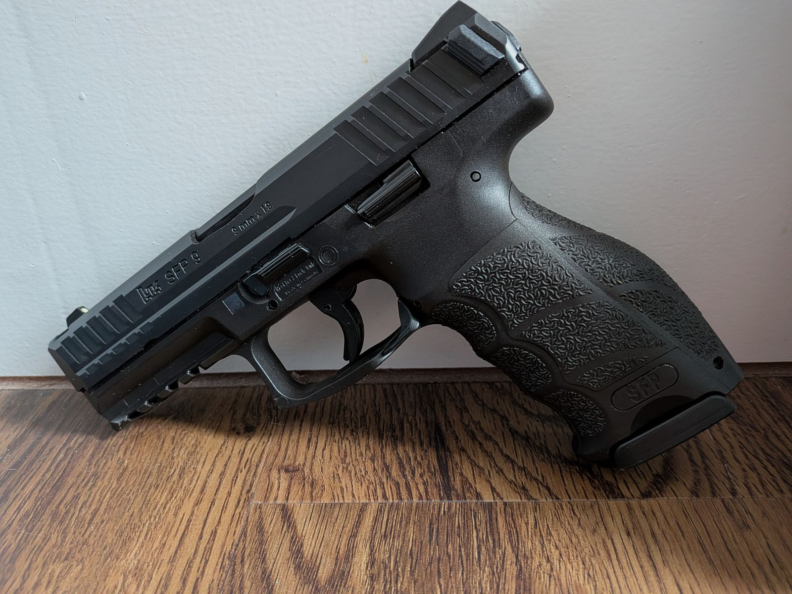Heckler & Koch SFP9 SF 9x19mm 9mm like new, incl. 6 original magazines & accessories