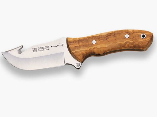 CUCHILLO DESOLLADOR JOKER VENADO, HOJA DE 10 CM