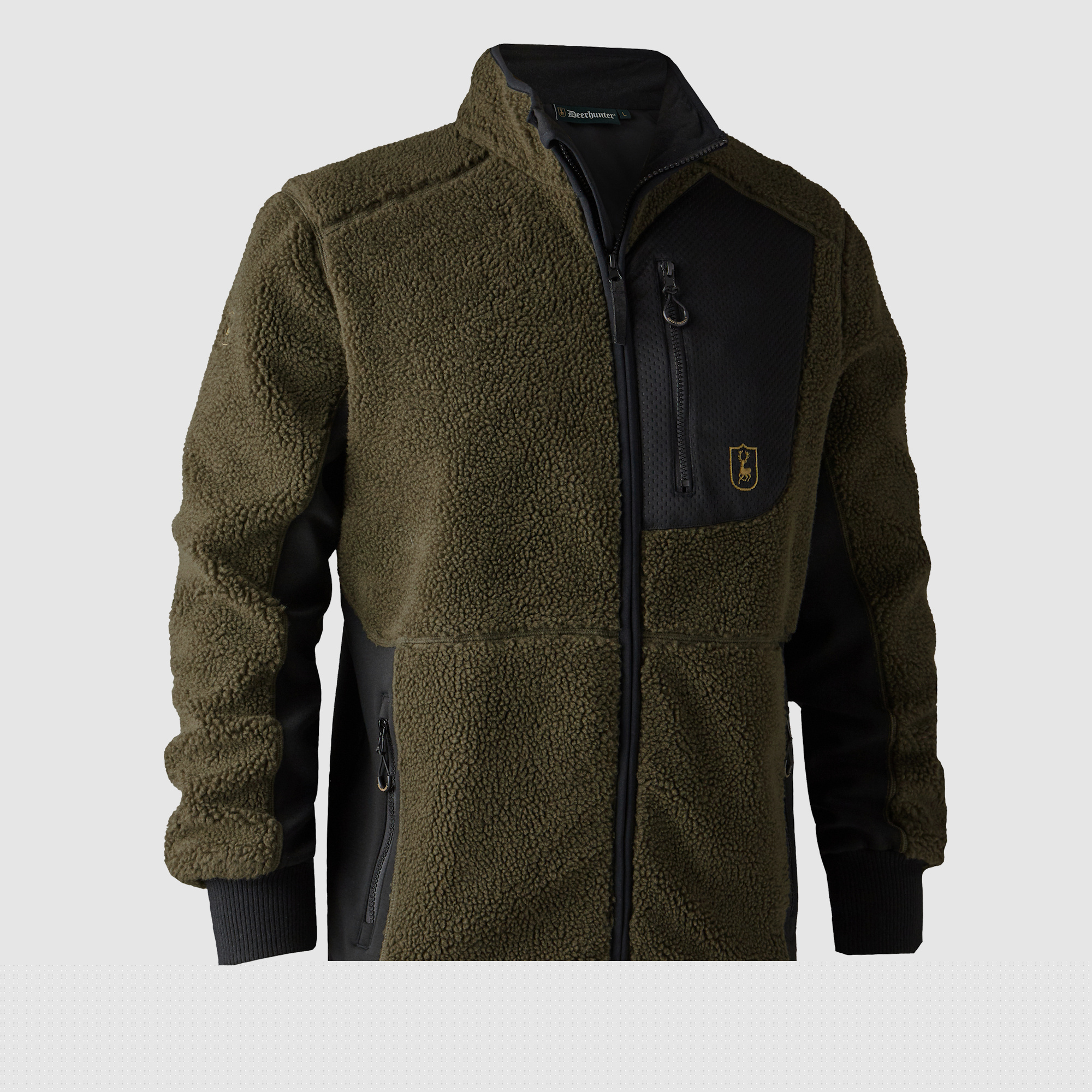 Deerhunter Rogaland Fiber Pile Jacket Adventure Green M