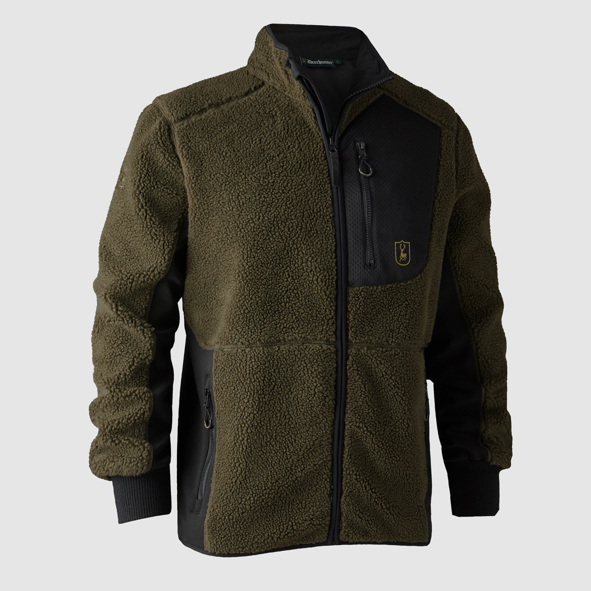 Deerhunter Rogaland Fiber Pile Jacket Adventure Green S