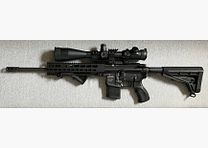 Haenel CR 223 calibre .223 Rem. avec FALKE 8,5–25x50 monté sur montage bloc SMP – état top comme neuf