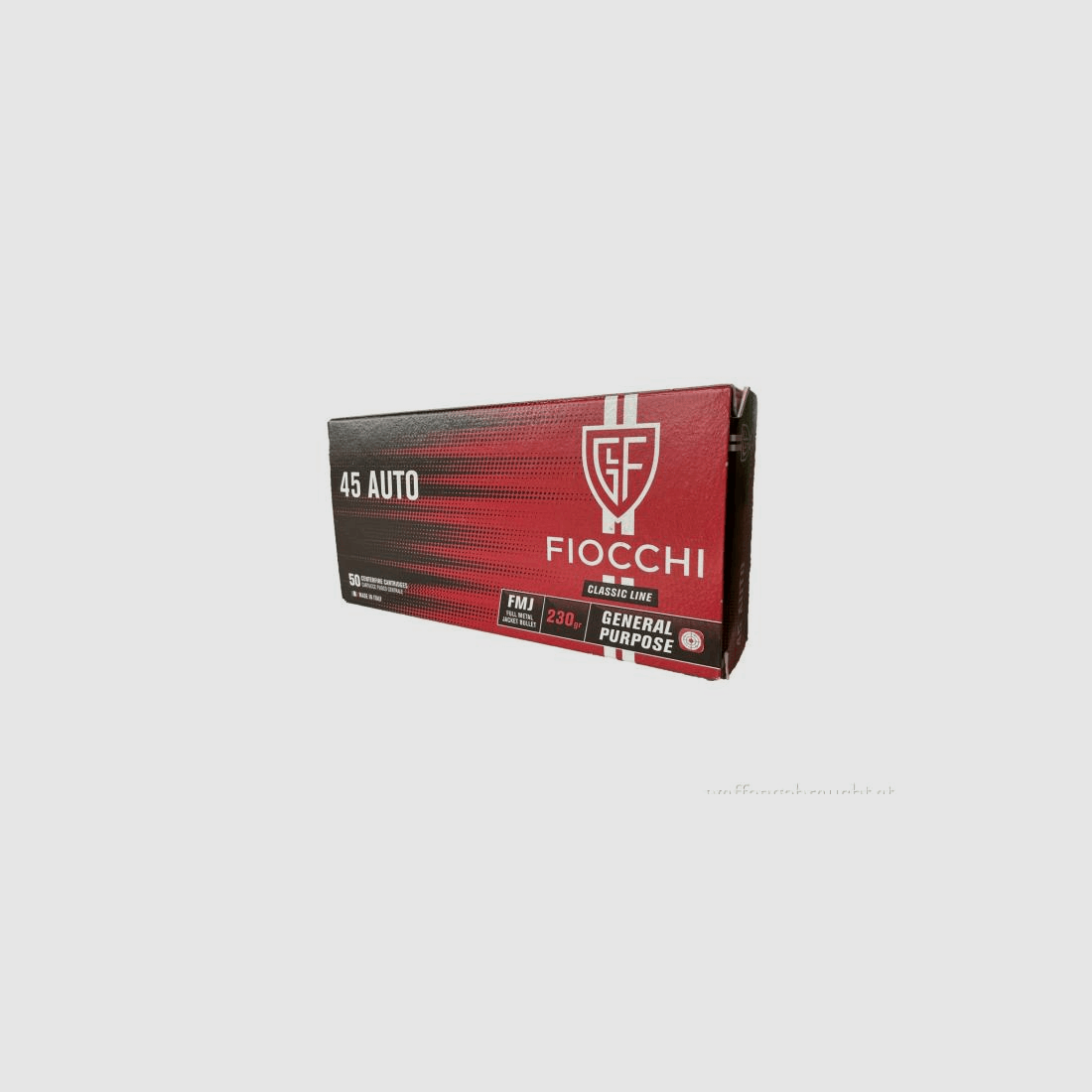FIOCCHI .45AUTO FMJ 230GRS 50STK