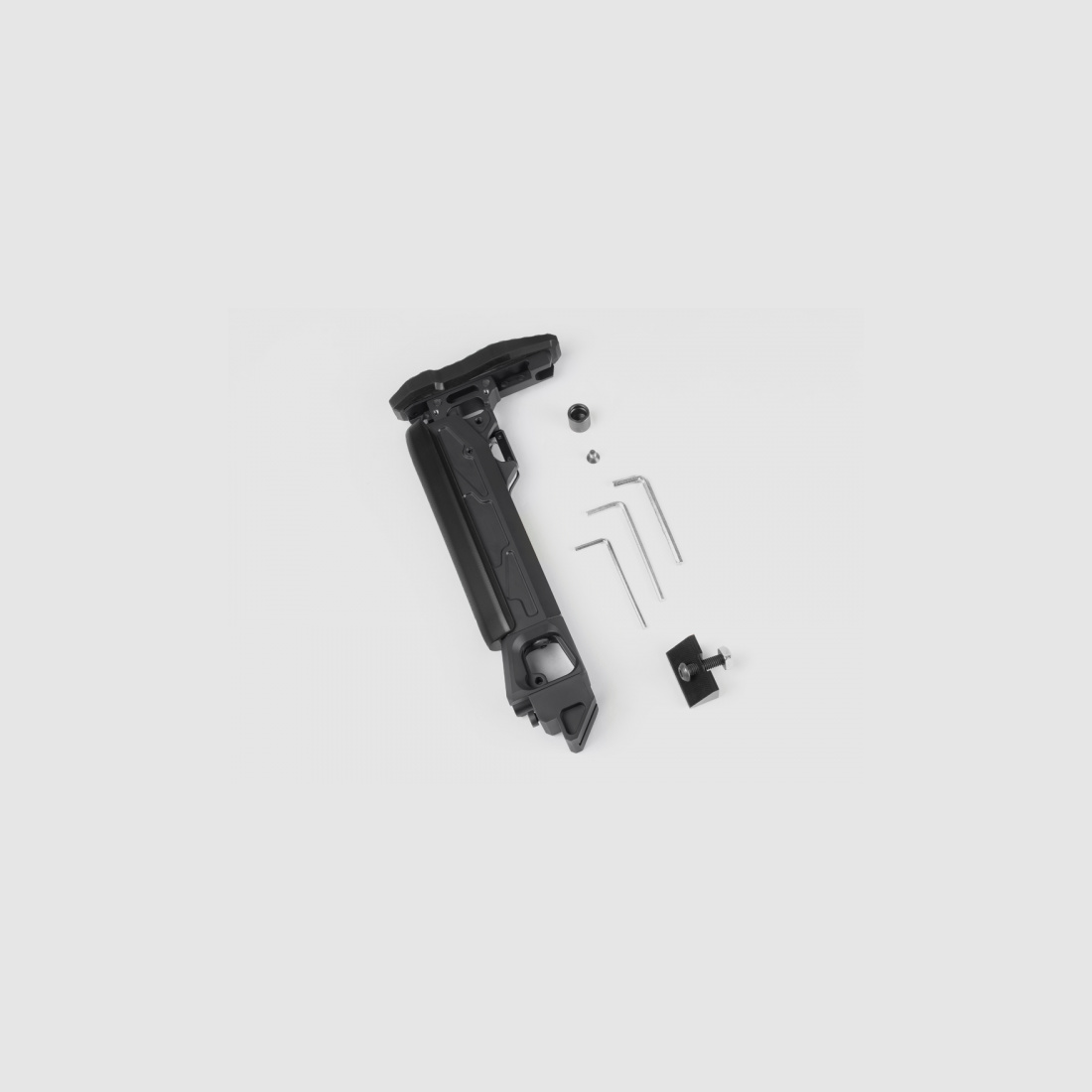 KPYK Fester Teleskop Hinterschaft für AK CRC 9035 black schwarz