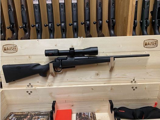 Mauser 25 Extreme, with Minox RS-4 2.5-10x50, with rail