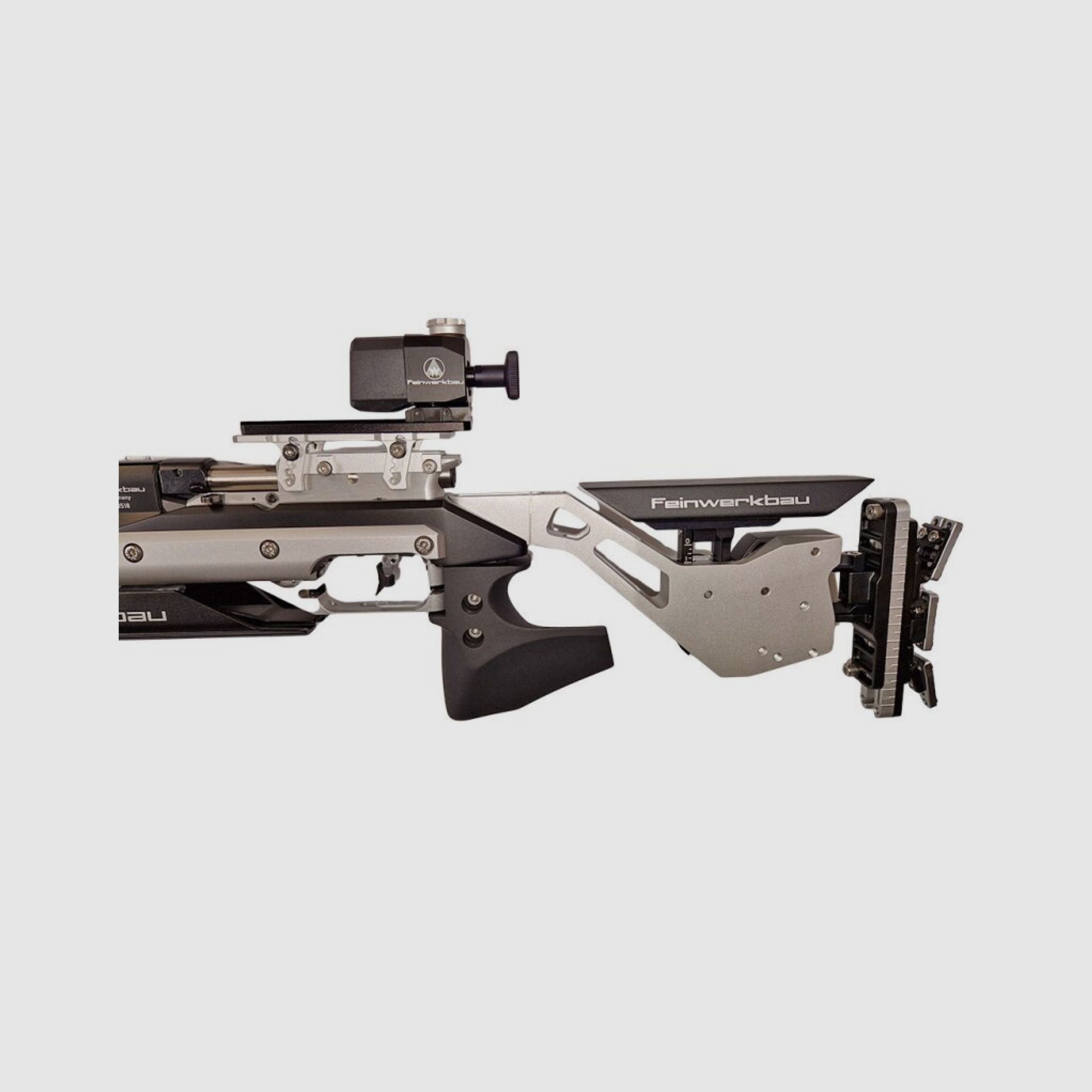 Feinwerkbau 800 inclusief TEC-HRO Statief 3.0 Zwart