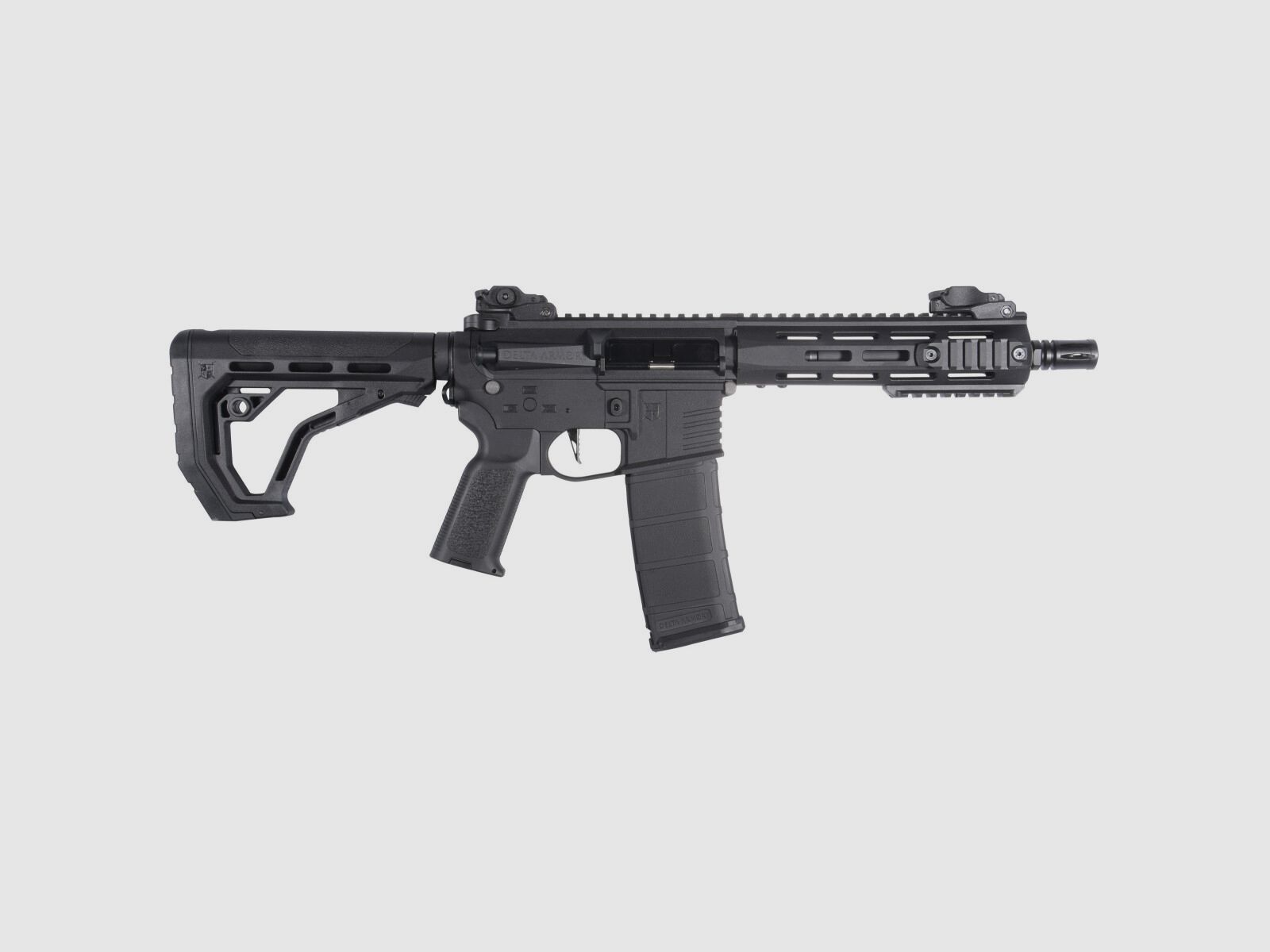 M4 AR15 M-LOK 8 Zoll CHARLIE EAGLE ETU Schwarz S-AEG Airsoft Gewehr Frei ab 18 Jahren | Delta Armory