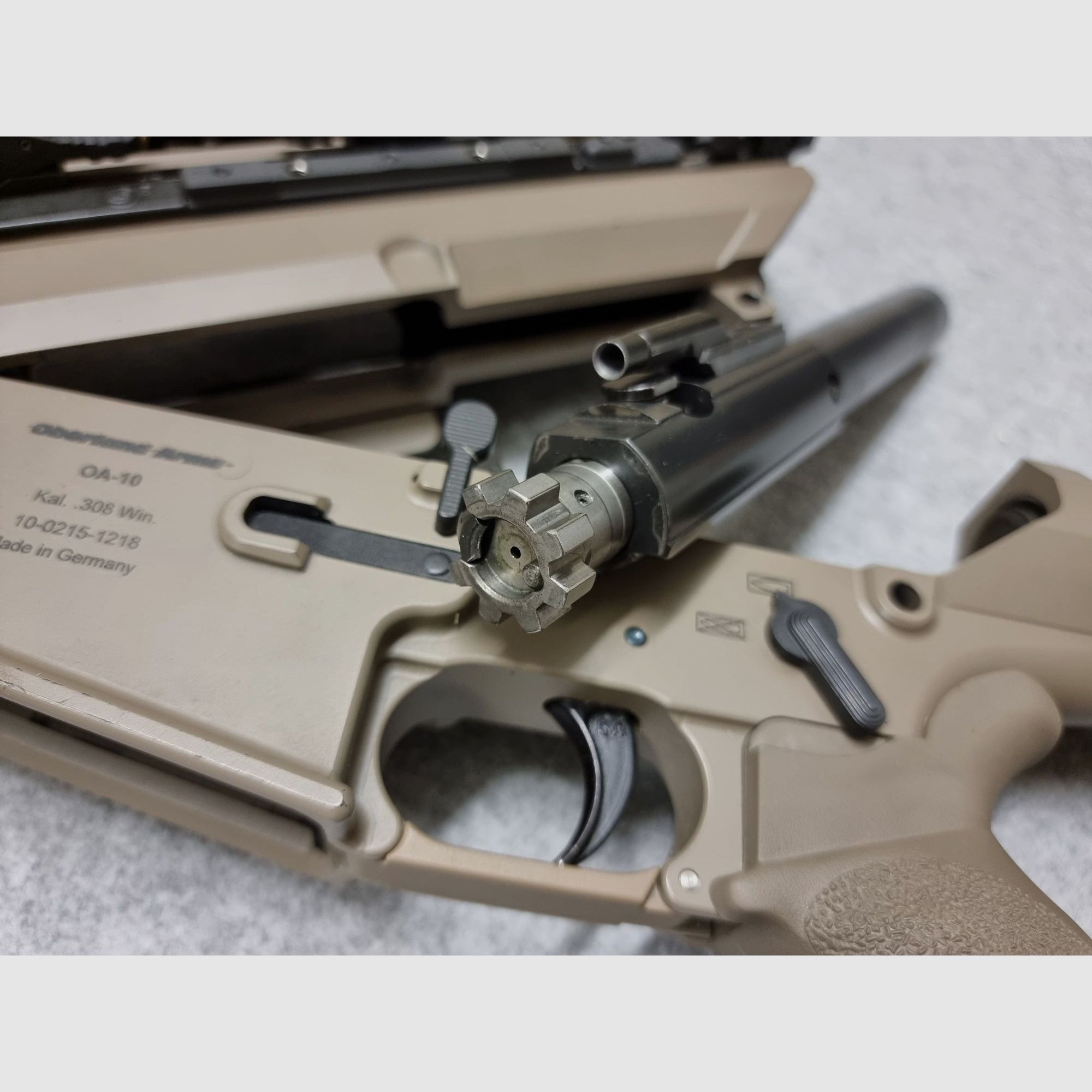 Oberland Arms DMR-E - Kal .308 Win - AR10 OA10 mit einstellbaren Gasblock, Geissele Abzug - Behördenmodell