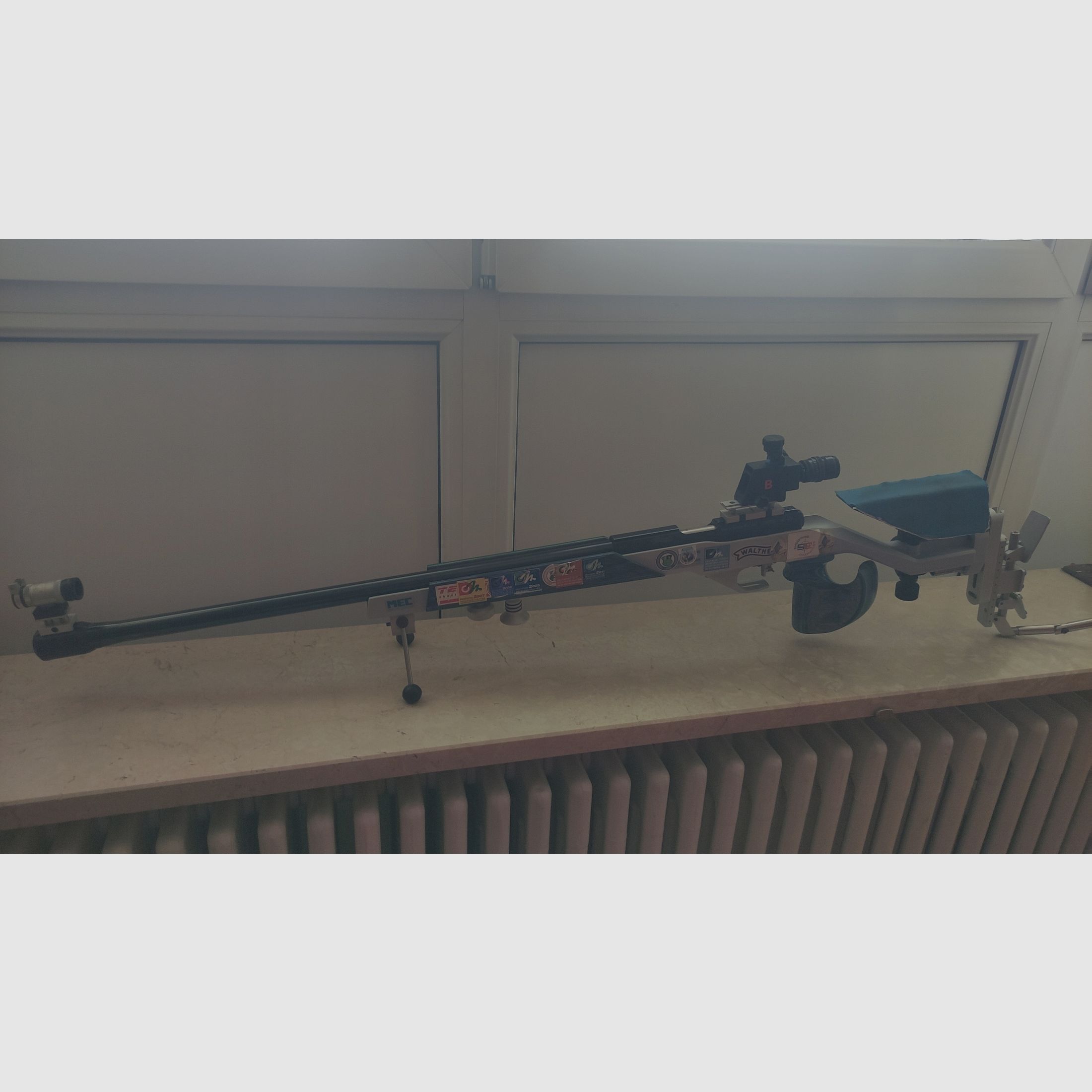 Walther KK 200 Super Match gebraucht mit umfangreichem Zubehör