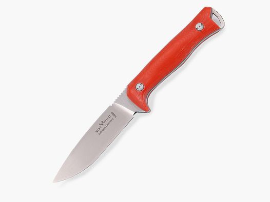 ROTWILD Hunting Knife "Sperber" Micarta Orange