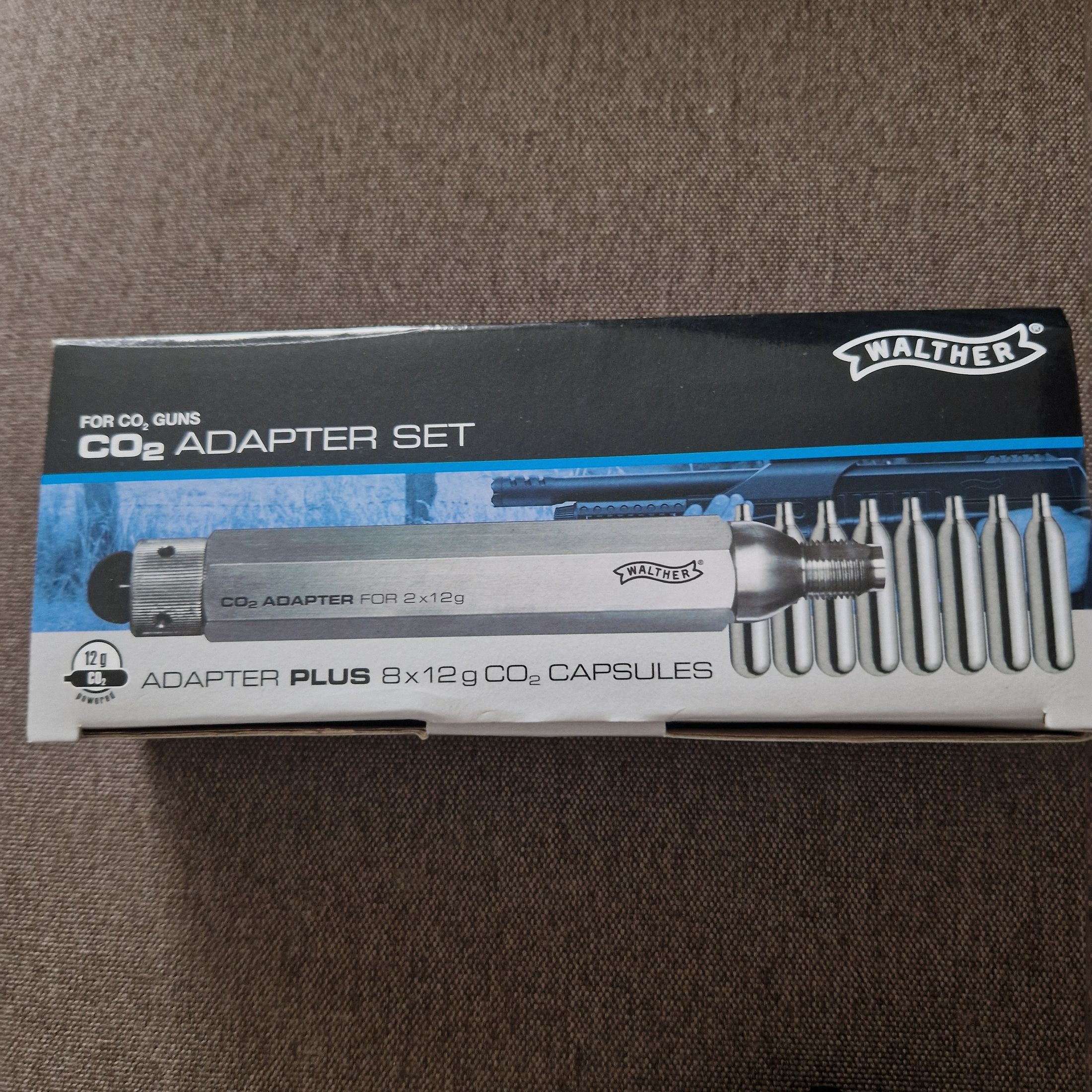 RAM WALTHER CO2 ADAPTER SET 8X12g