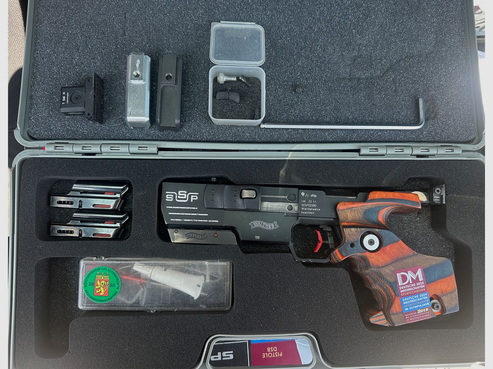Walther SSP / Sportpistole / Rink Griff 
