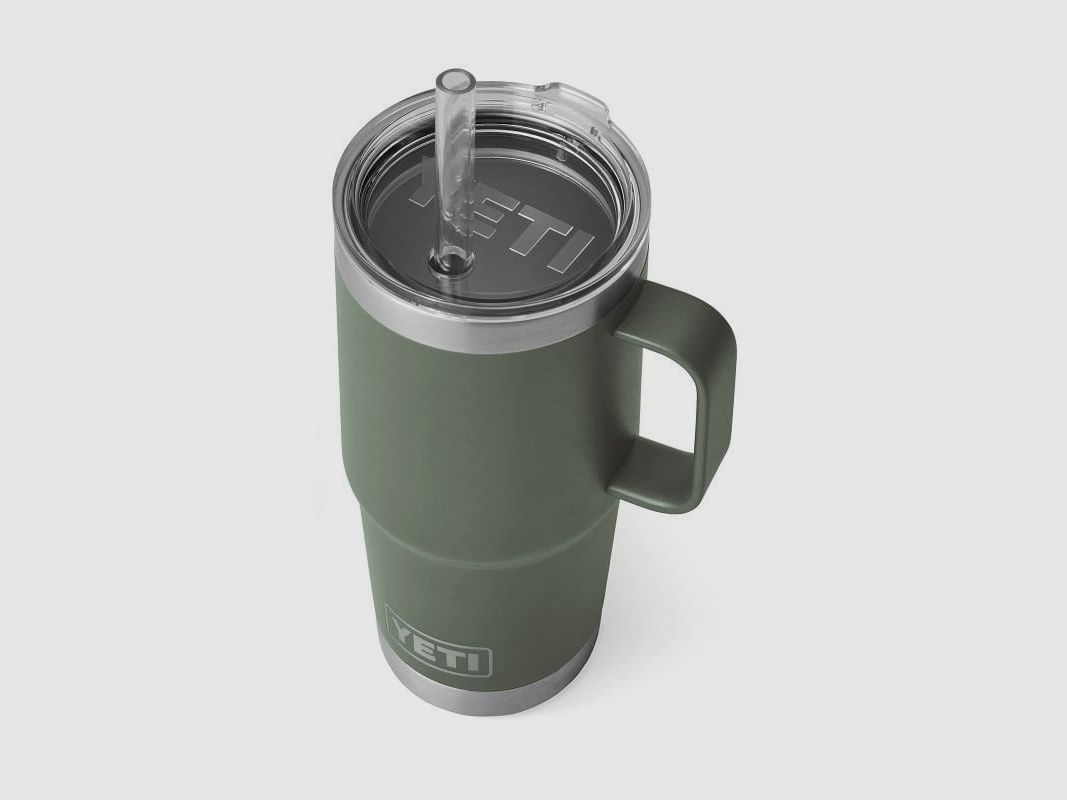 YETI Rambler 25 oz 739 ml Stohhalmbecher