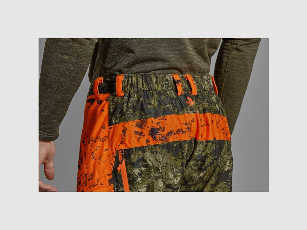 Spodnie Seeland Vantage w kolorze InVis zielonym/pomarańczowym blasku