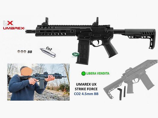 UMAREX Carabina UX STRIKE FORCE cal.4.5 mm Co2