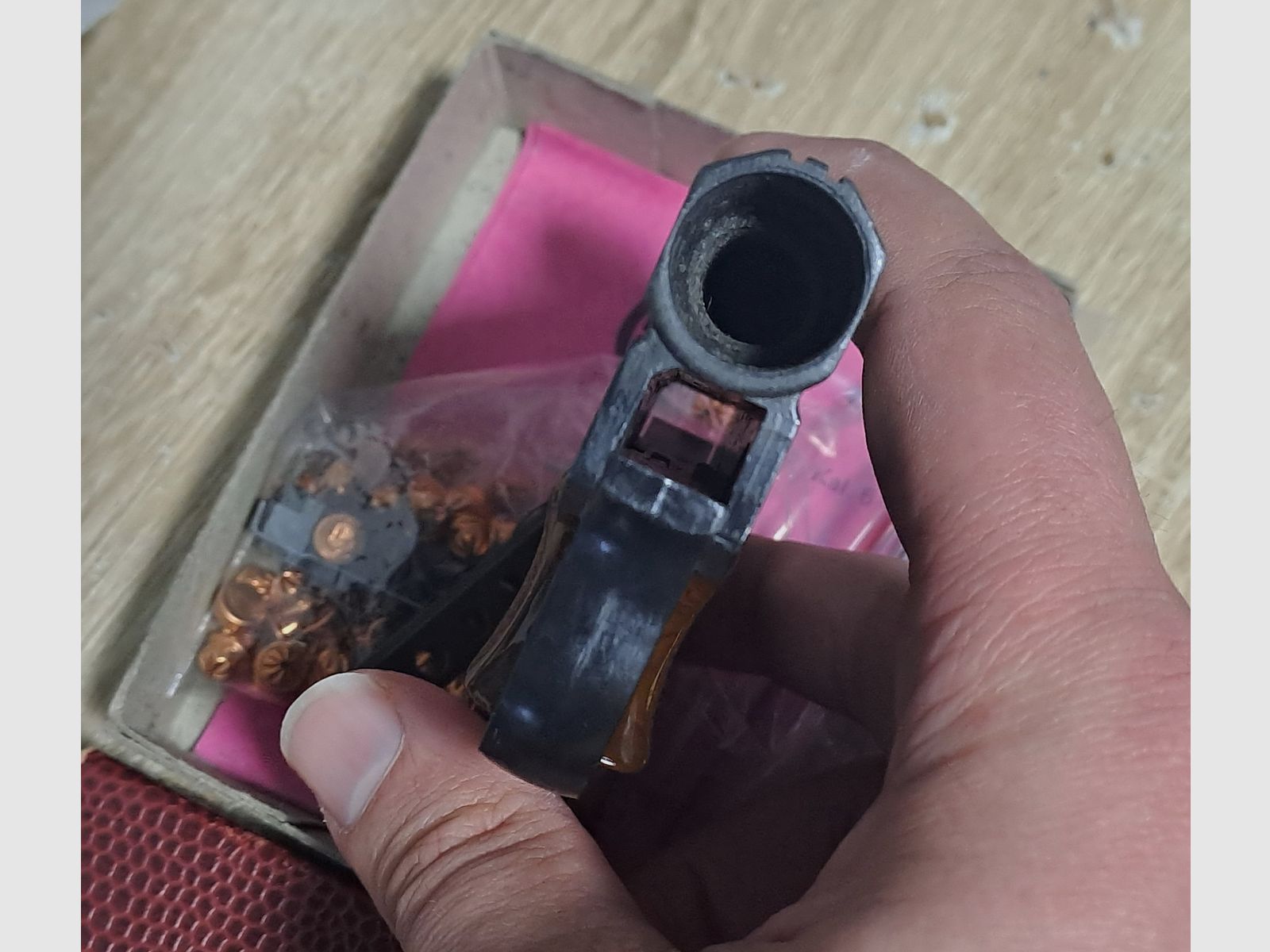 EM-GE Mod. 63 Kal. 6 mm Flobert/ PTB 6 mit Ersatzmagazin in OVP!