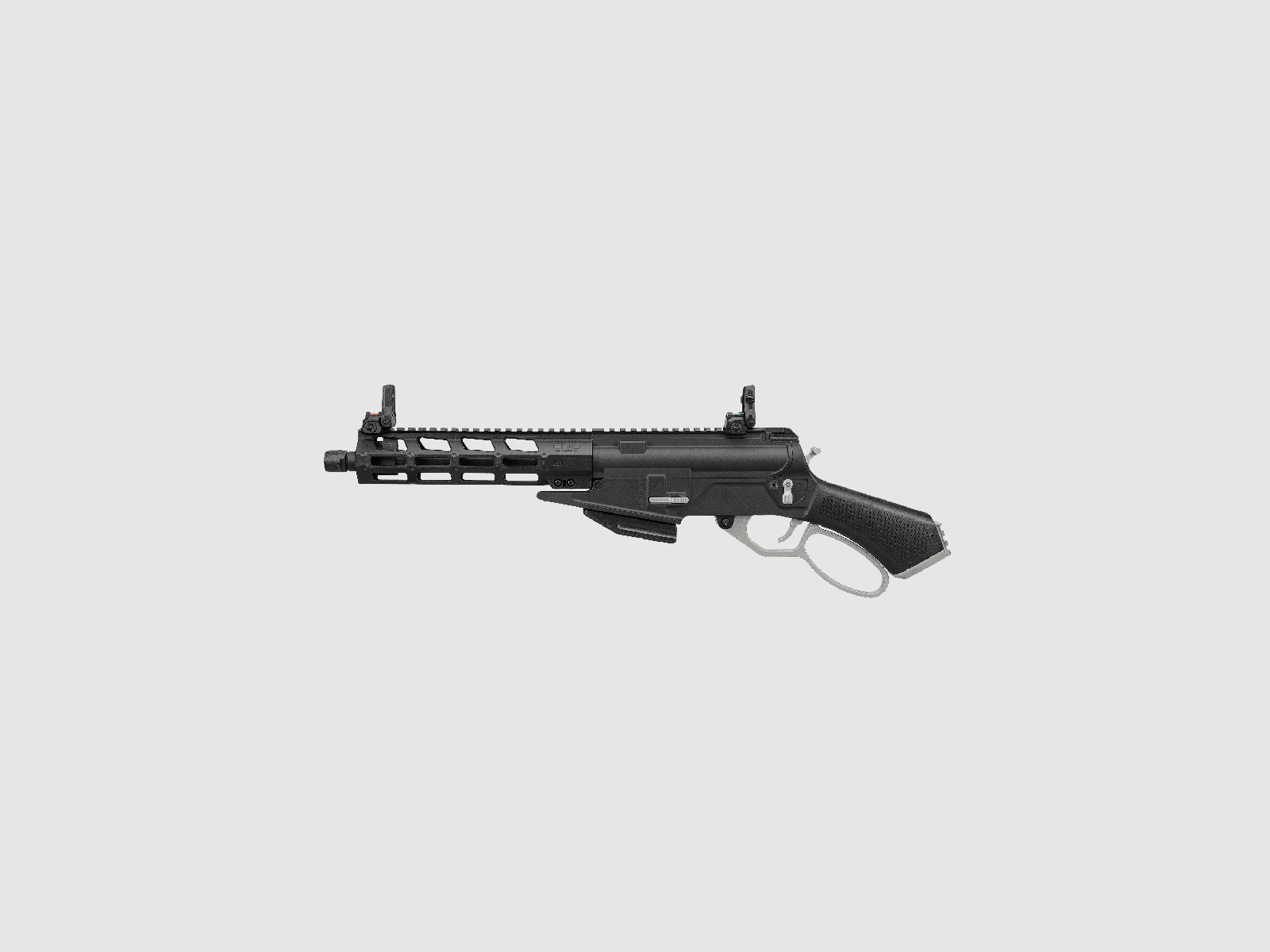 LevAR PLATA S 7" Gas Powered Lever Action Rifle with Polymer Handguard in Black -F- | G&G, image 2 of 8