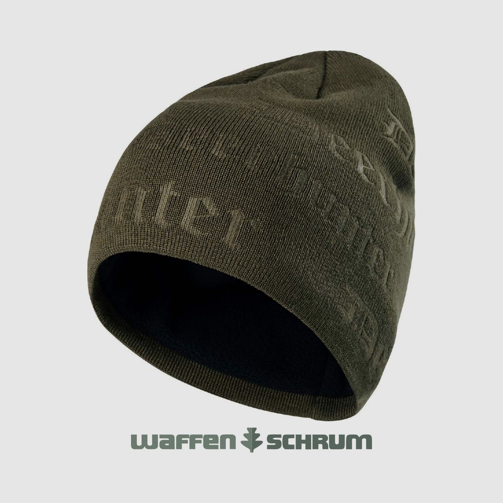 Deerhunter Beanie Embossed Logo Walnut