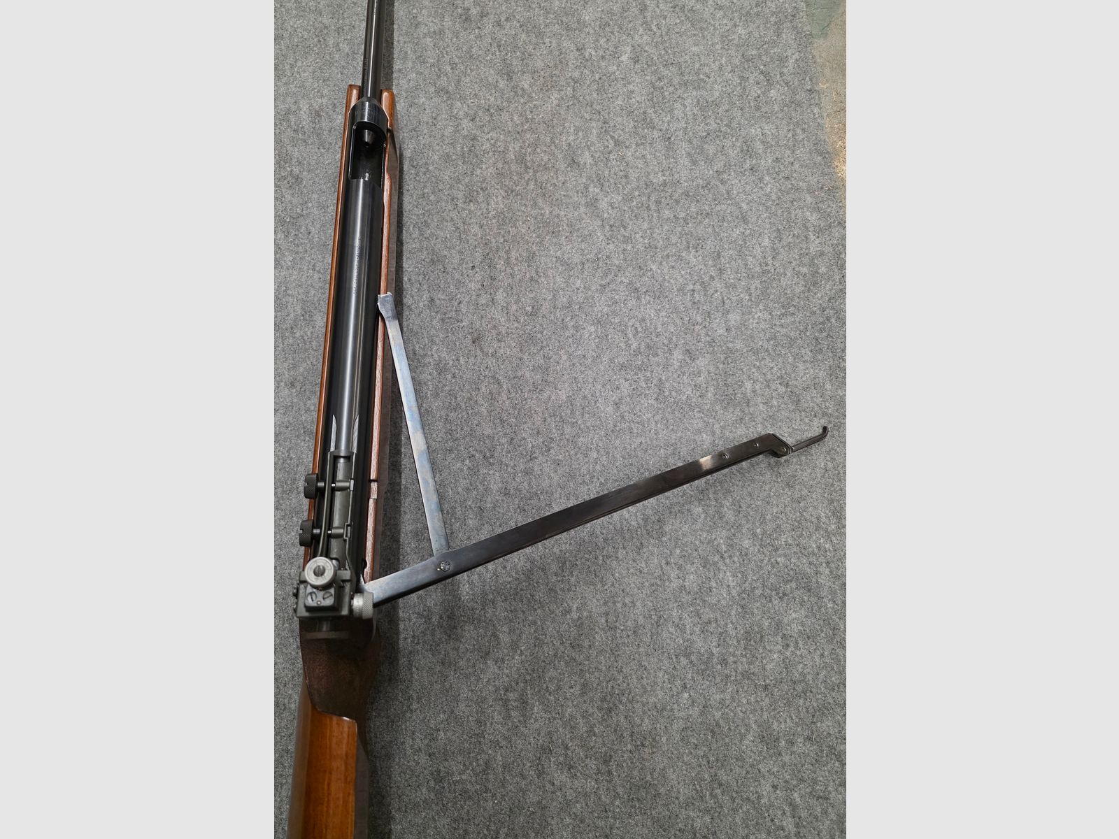 Match Luftgewehr Seitenspanner Anschütz Mod. 250 sehr selten im tollen Zustand, kaum benutzt.